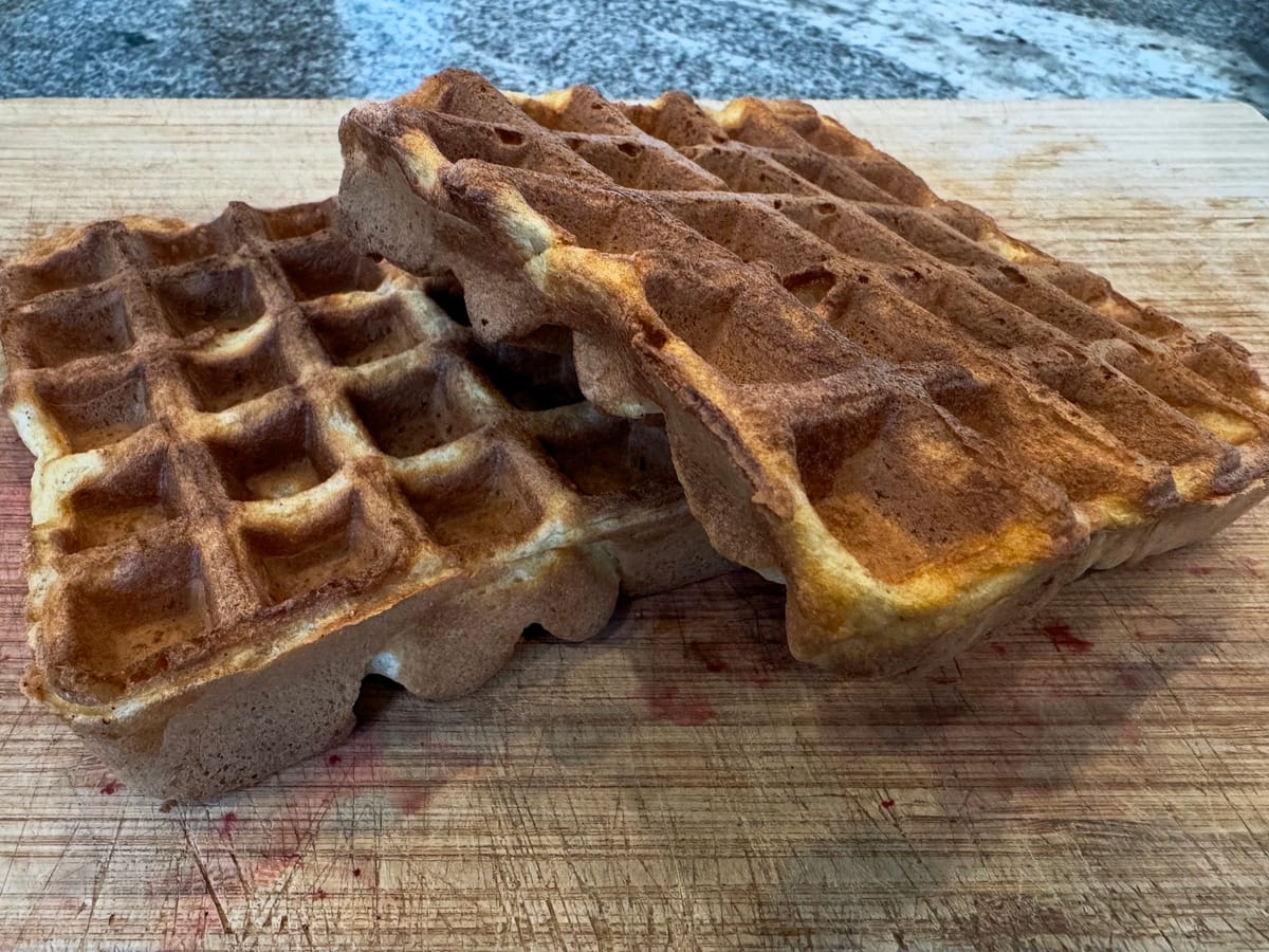 Vanilla Angel Waffles