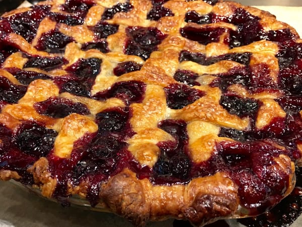 Summer Blueberry Pie