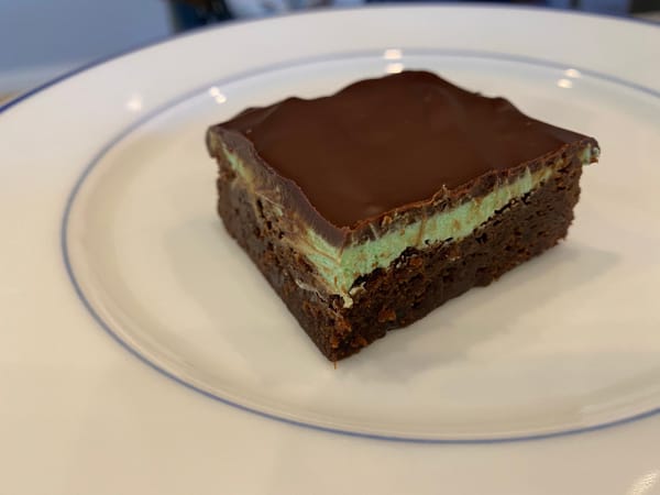 Chocolate Mint Brownies